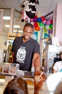 Chris Bosh, The Frieze, ice cream